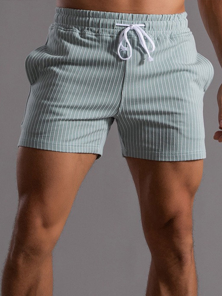 3 Pieces Striped Jersey 3" Shorts