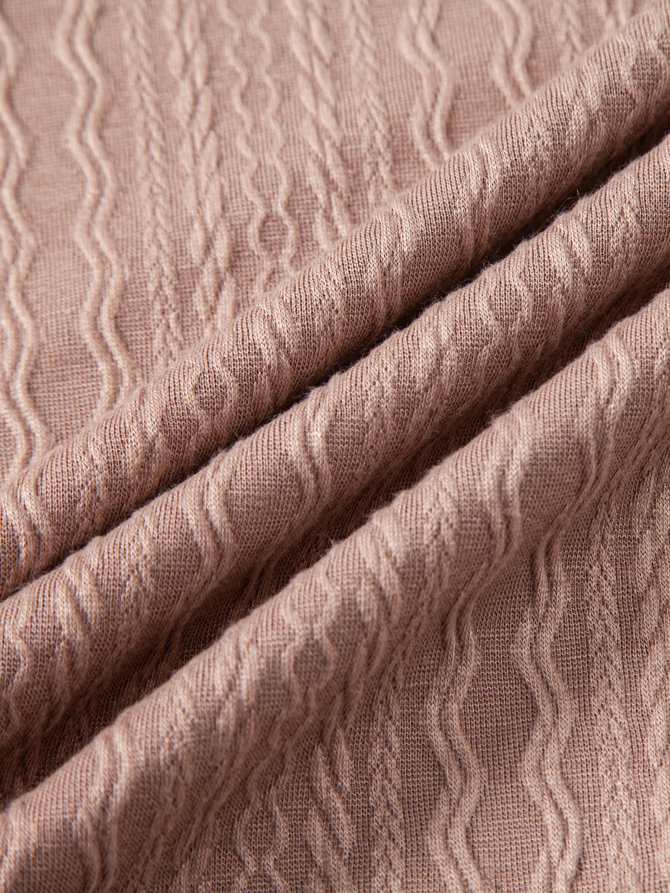 Twisted Jacquard Johnny Collar Polo