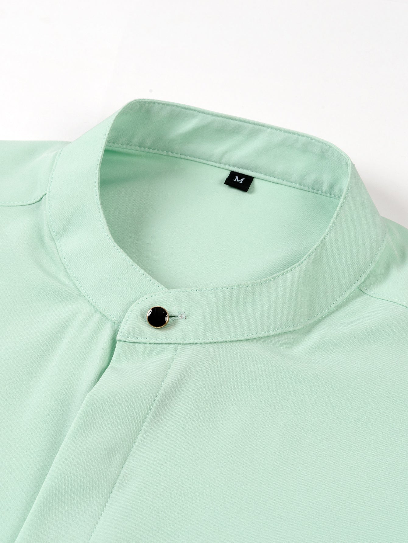 3 Pieces Non-Iron Hidden Placket Stand Collar Dress Shirt
