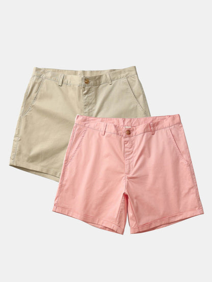 2 Pieces 3" Chino Shorts