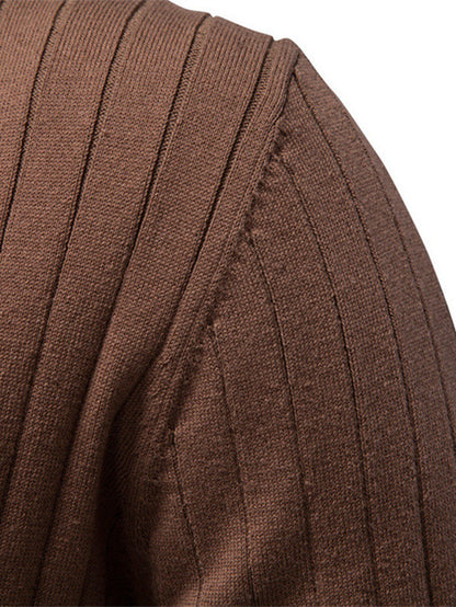 Contrast Trim Johnny Collar Polo