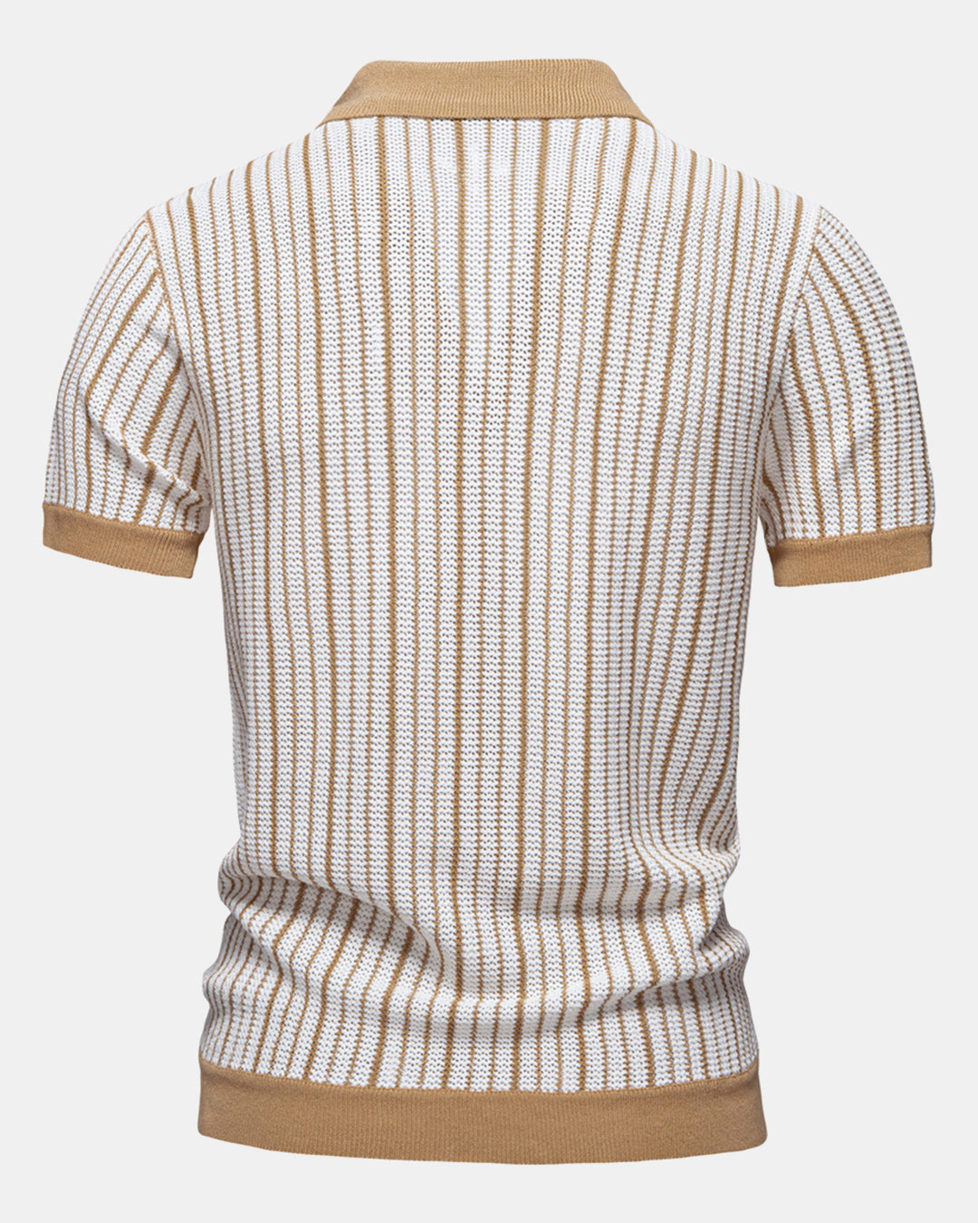Stripe Crochet Button Up Shirt