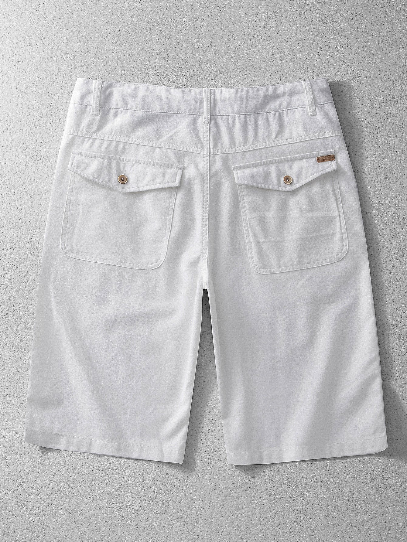 Linen Cotton Blend 11" Shorts