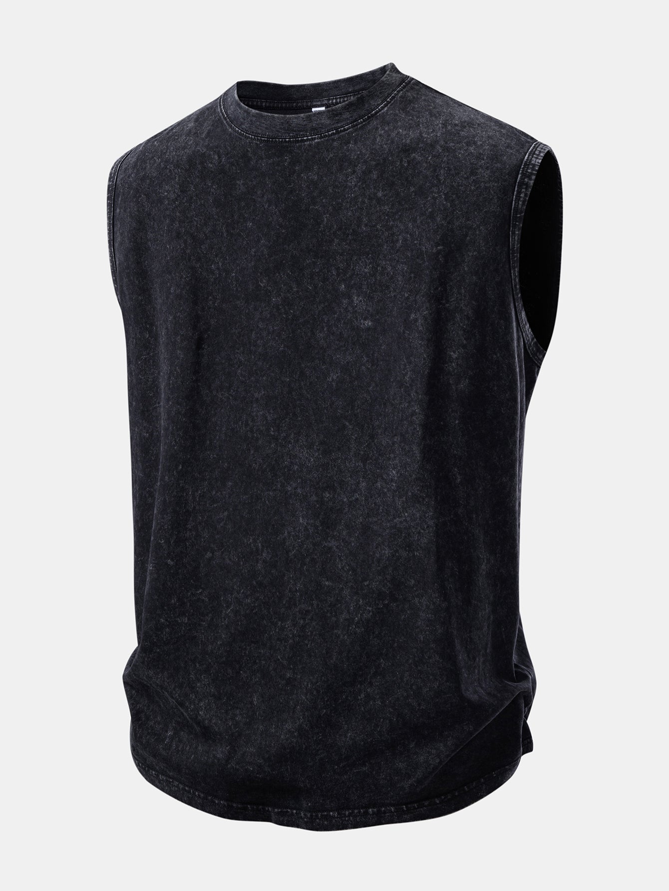 Washed Distressed Tank Top