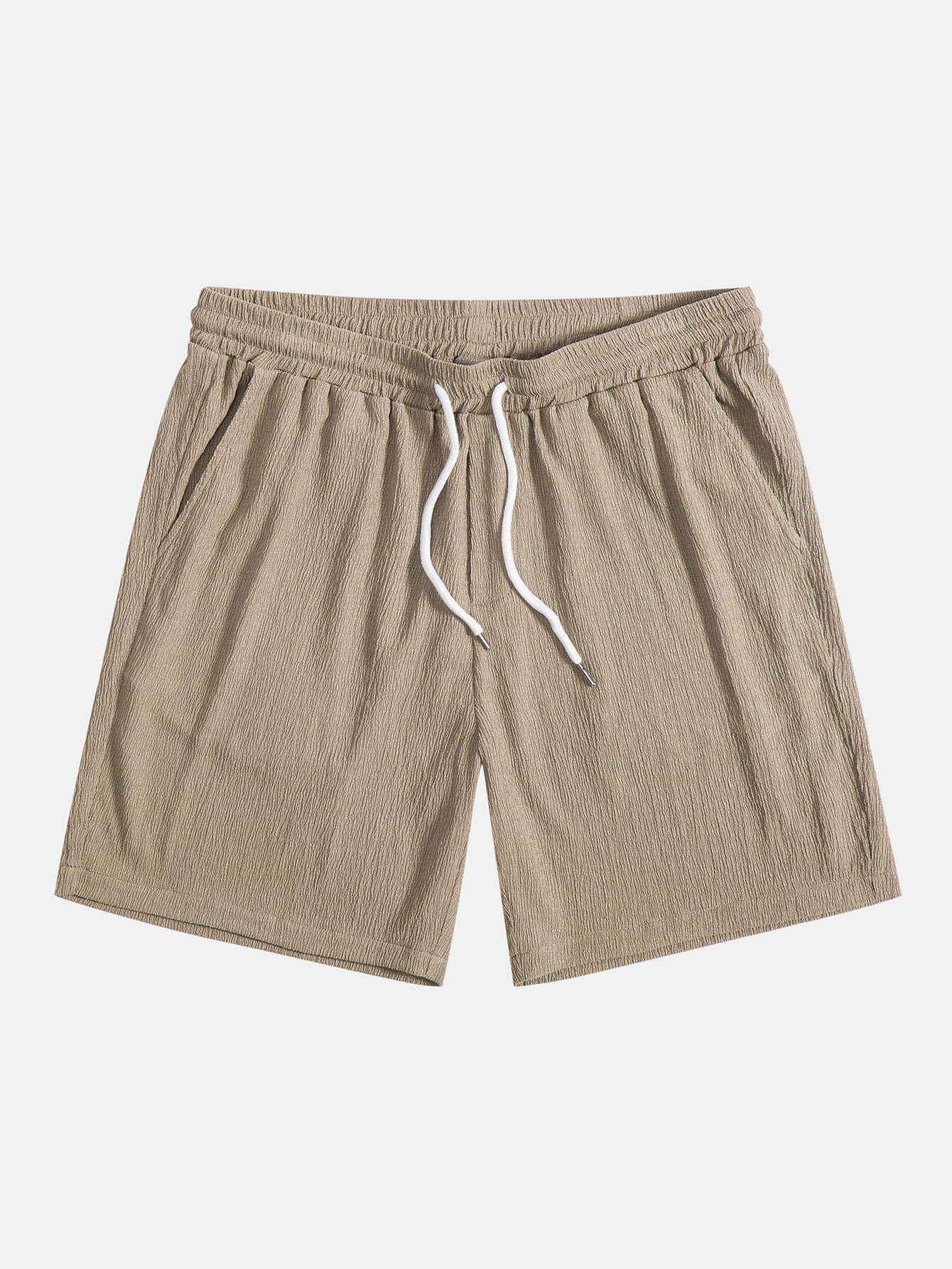 Crinkled Textured Shorts