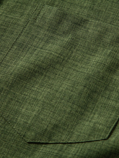 Short Sleeve Stand Collar Shirt
