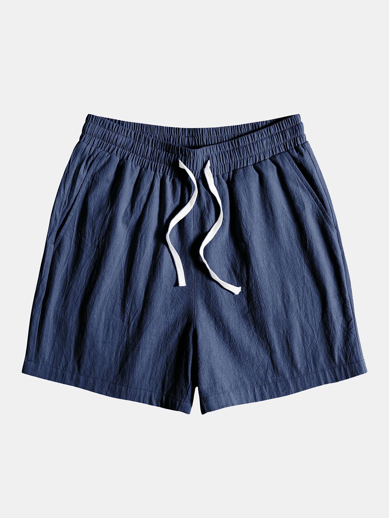 Textured Cotton 5" Shorts