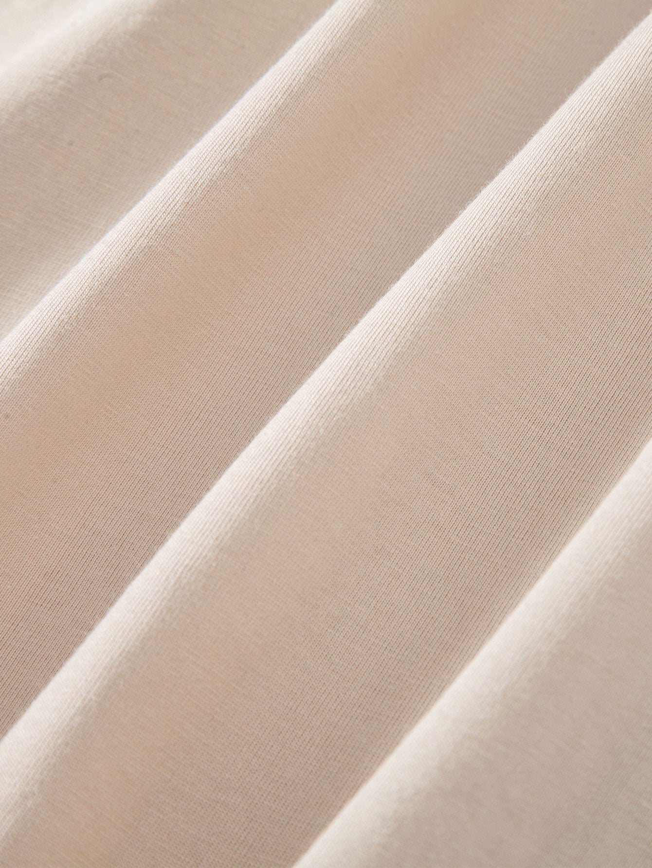 3 Pieces Basic Cotton Arc Hem T-Shirts