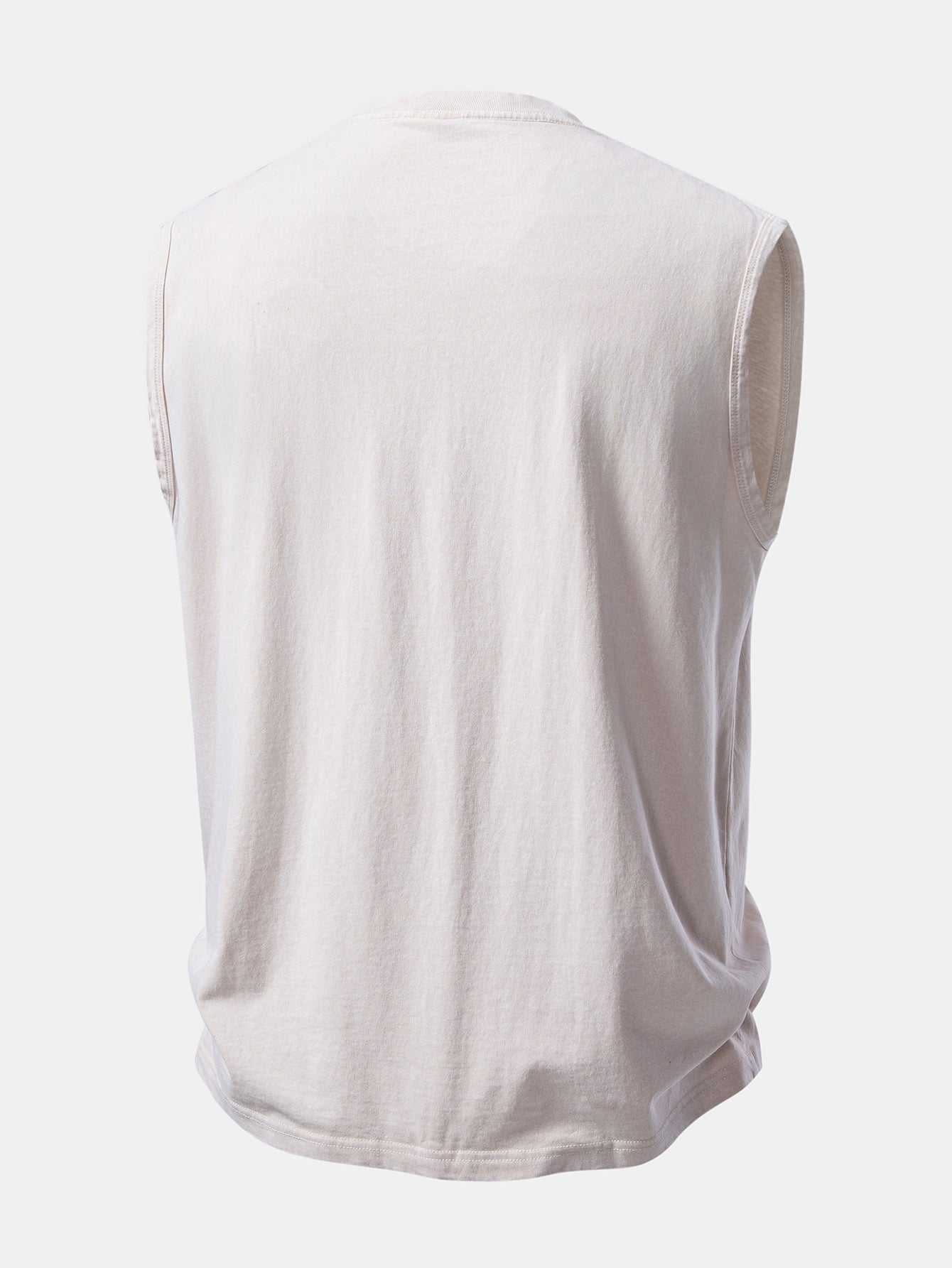Pink Panther Print Washed Distressed Tank Top
