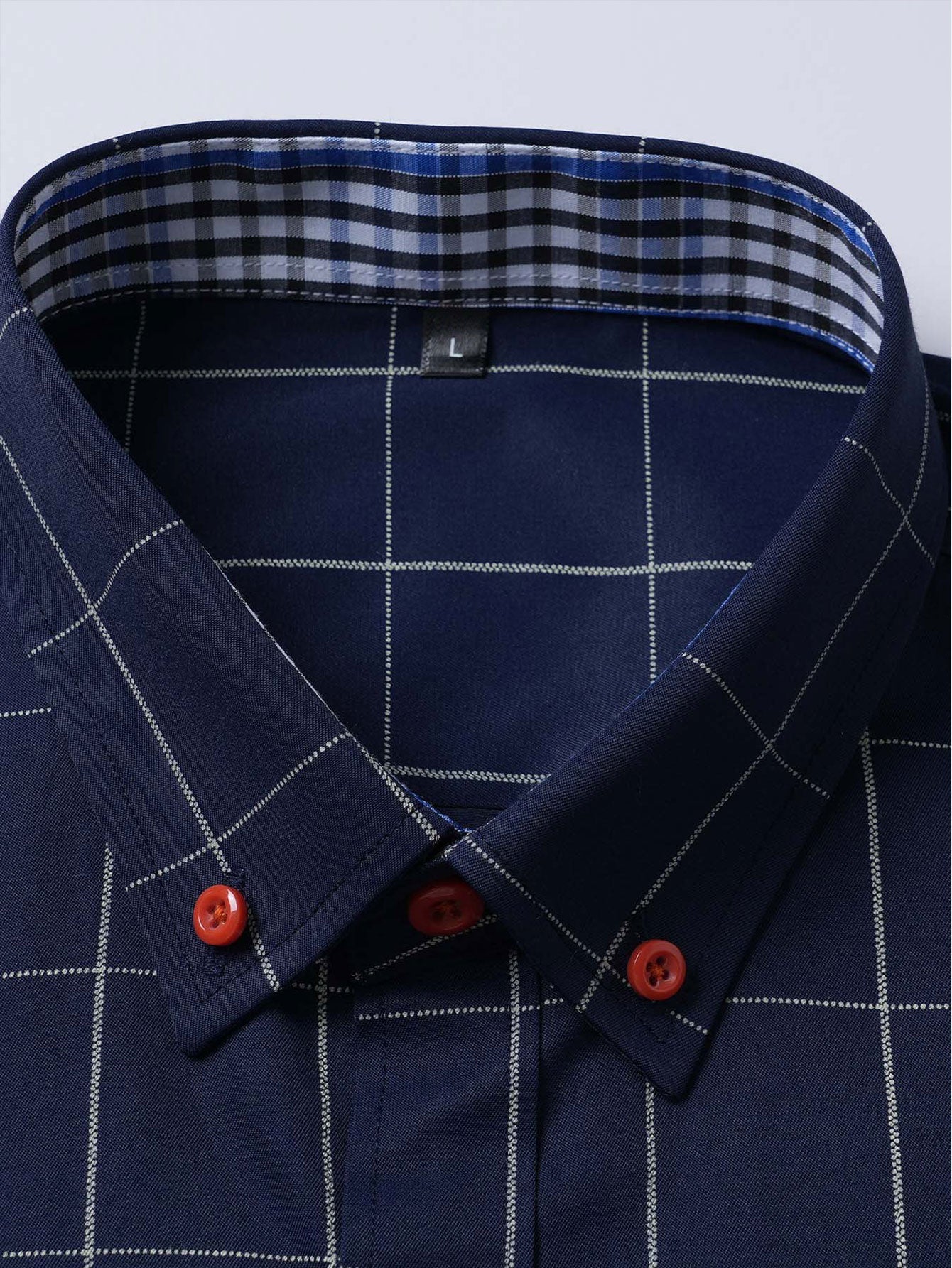 Long Sleeve Plaid Button Up Shirt