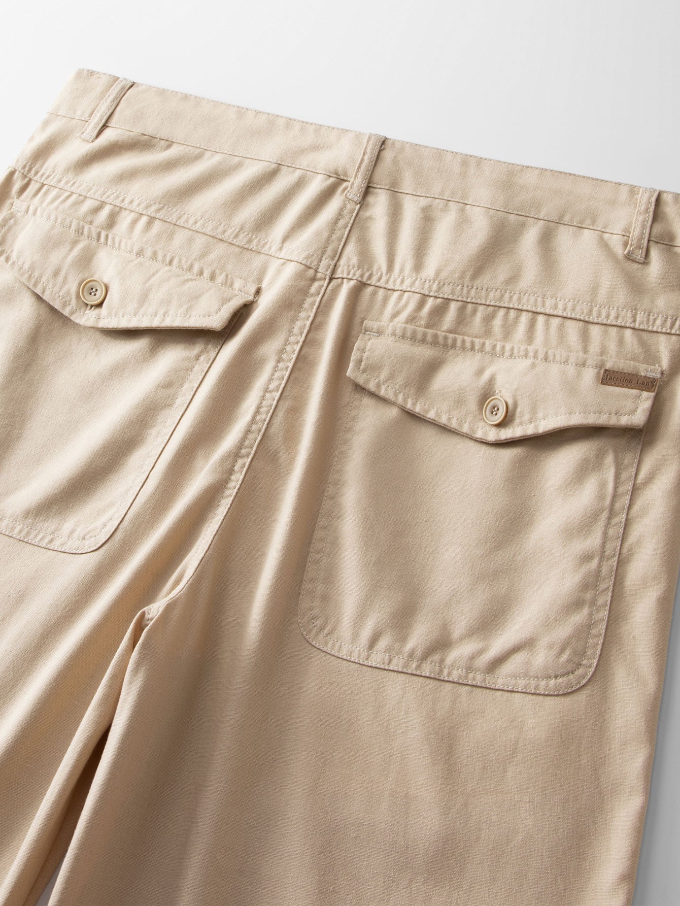 Linen Cotton Blend 11" Shorts
