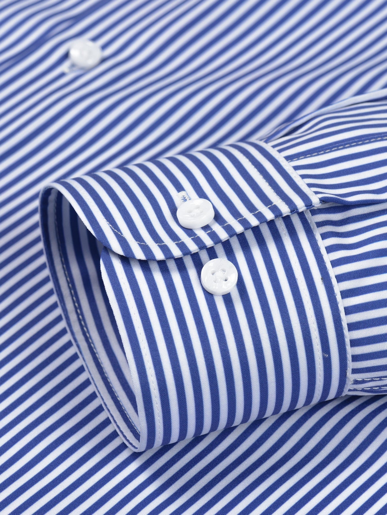 Long Sleeve Stripe Button Up Shirt