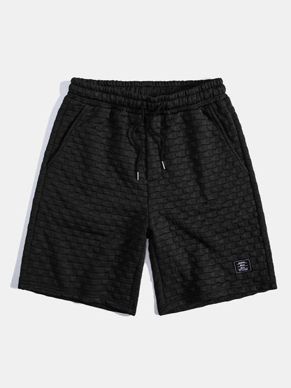 Checkerboard Jacquard Shorts