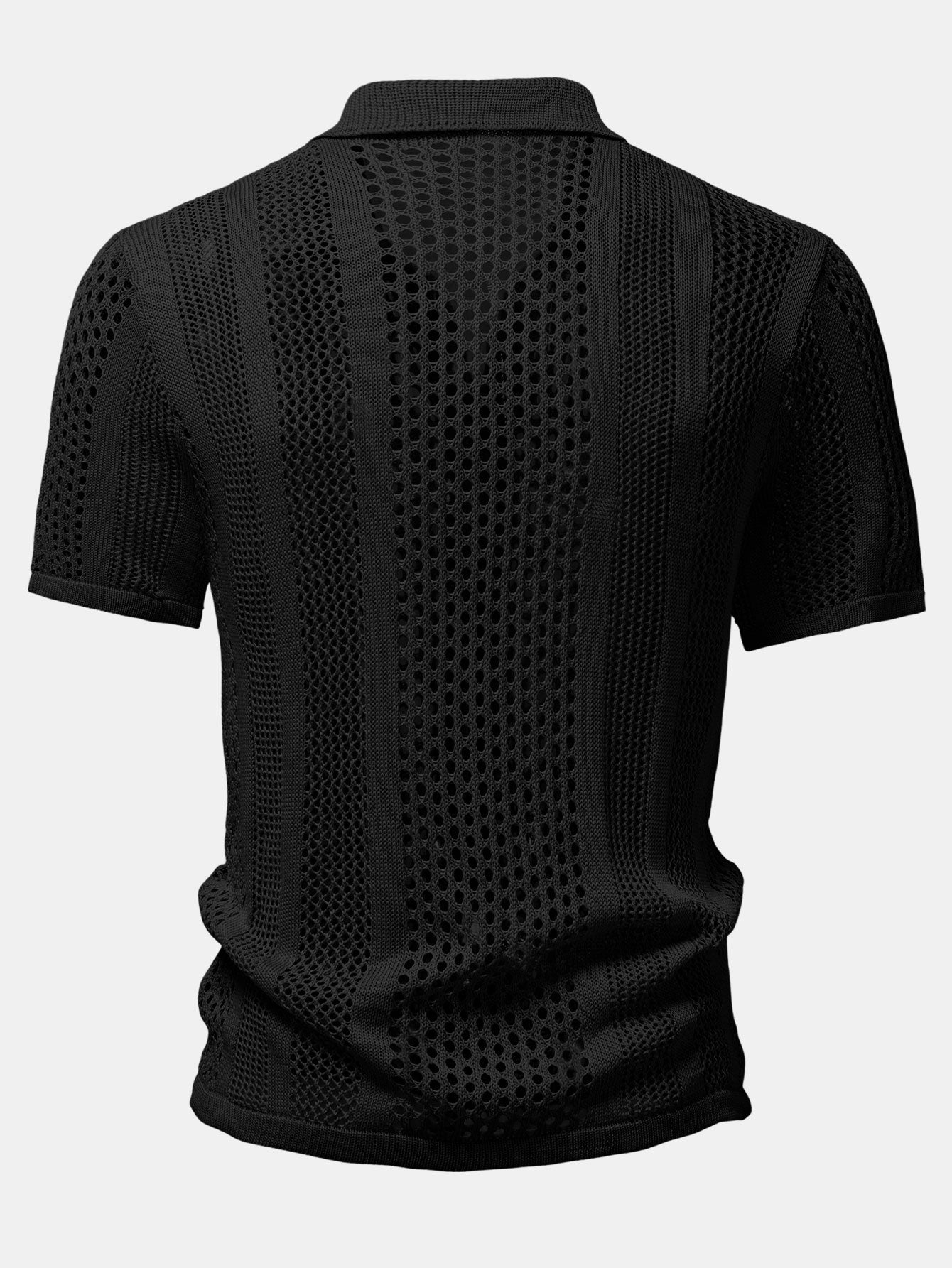 Crocheted Button Up Shirt