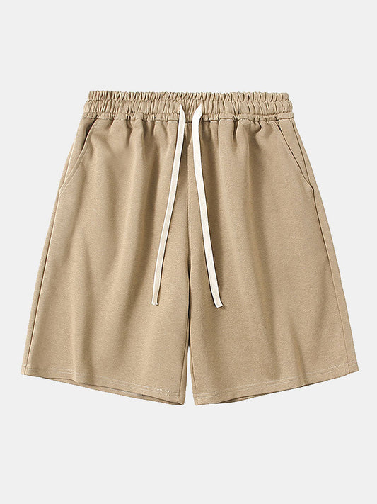 Drawstring Jersey Shorts