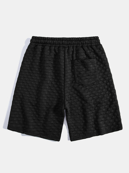 Checkerboard Jacquard Shorts