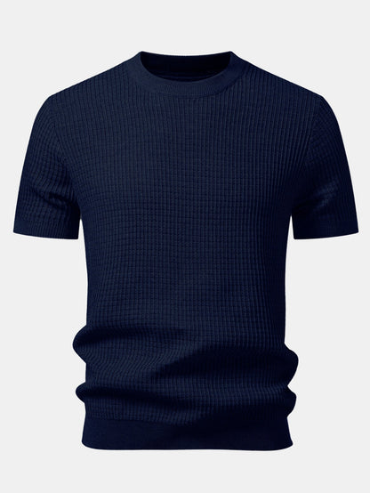 Waffle Knit T-Shirt