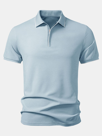 Covered-Zip Polo