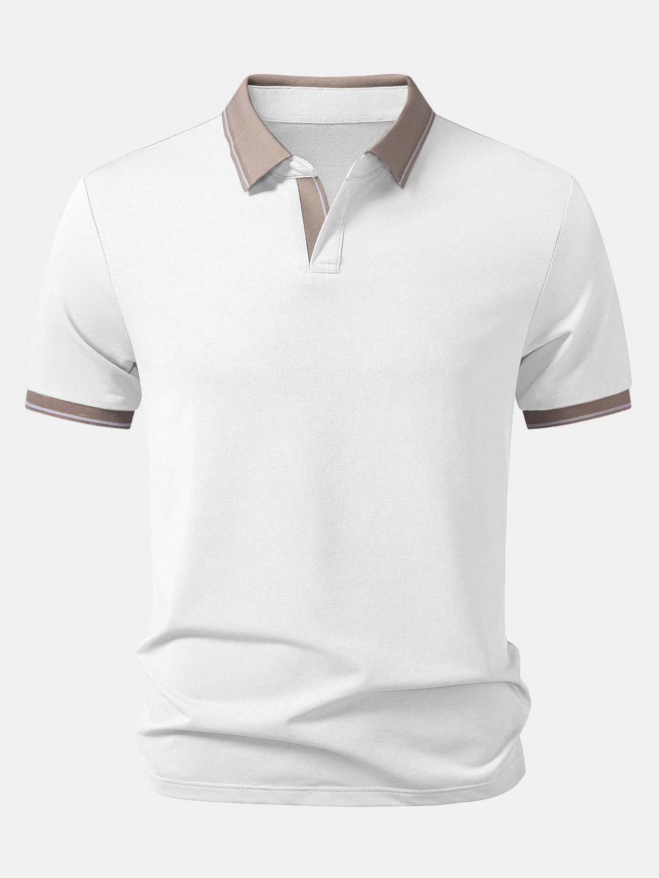 Contrast Johnny Collar Polo