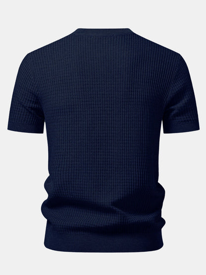 Waffle Knit T-Shirt
