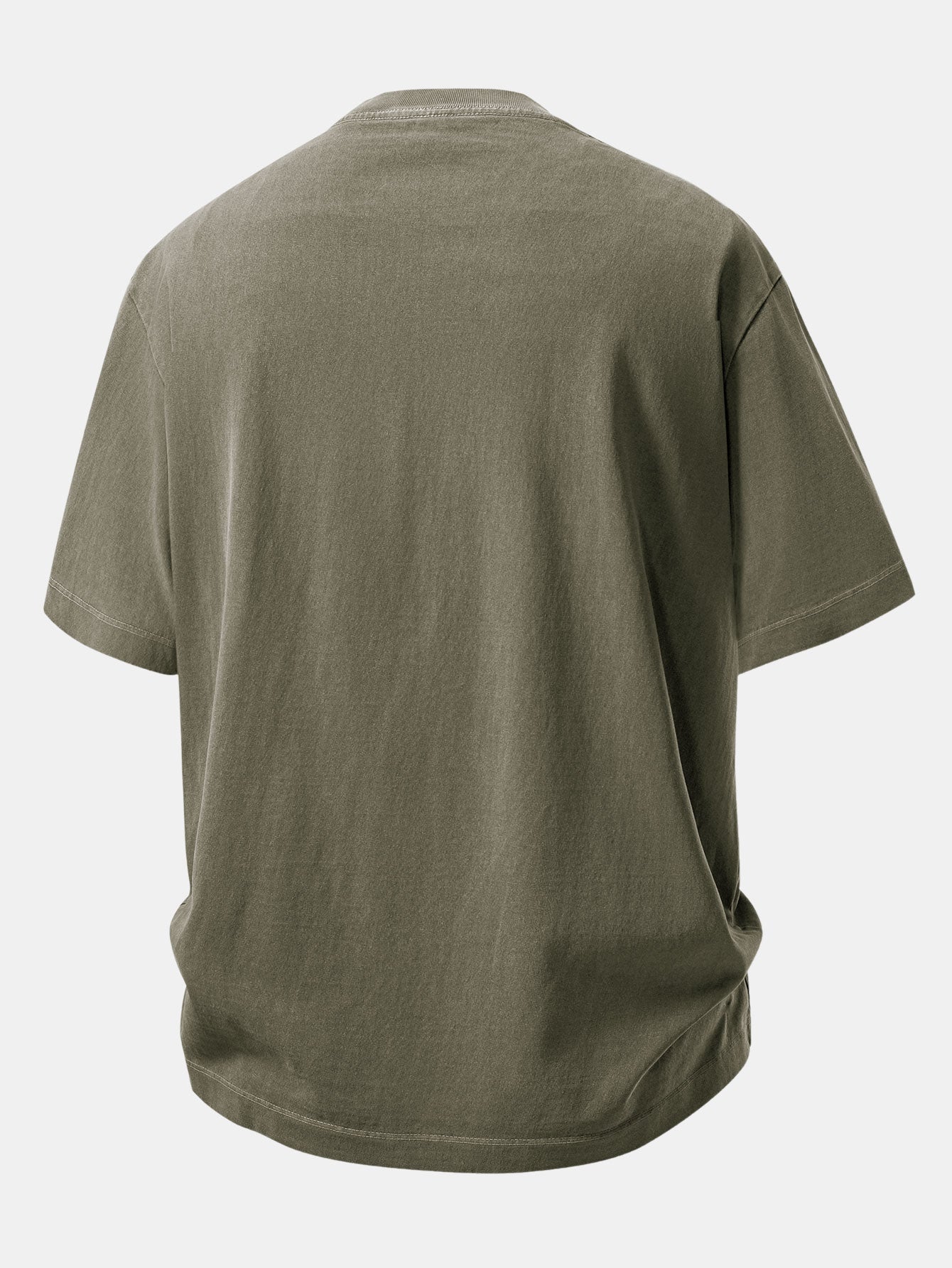 Relax Fit Heavyweight Washed Drop Shoulder T-Shirt
