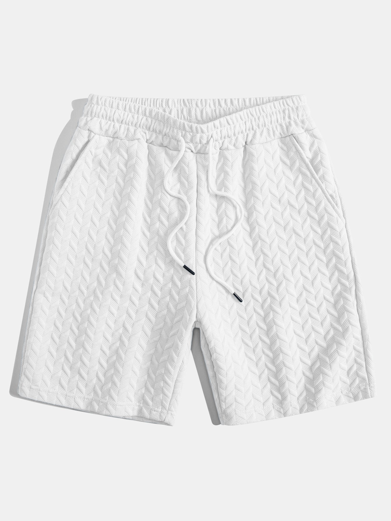 3 Pieces Geometric Jacquard Shorts