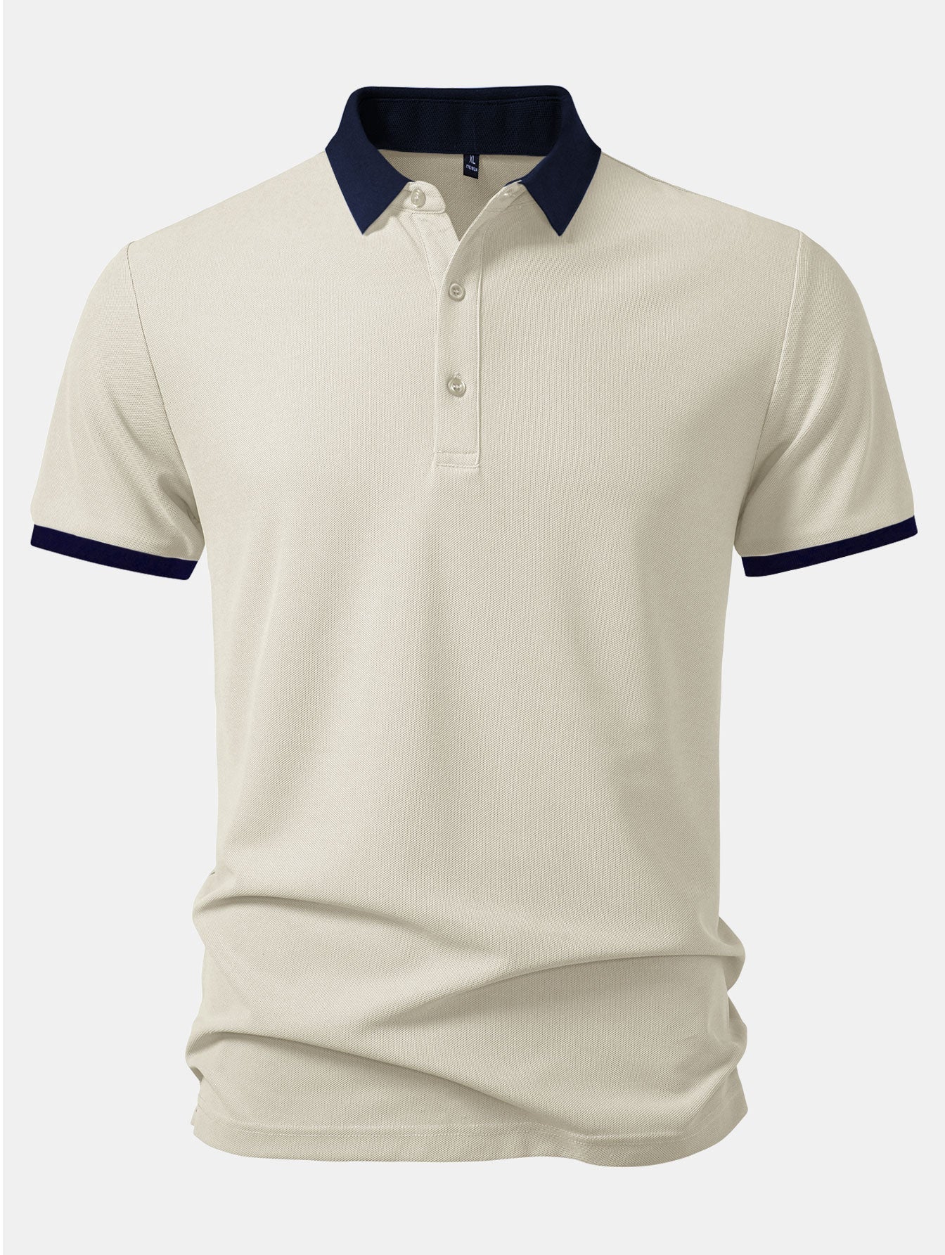 Contrast Collar Polo