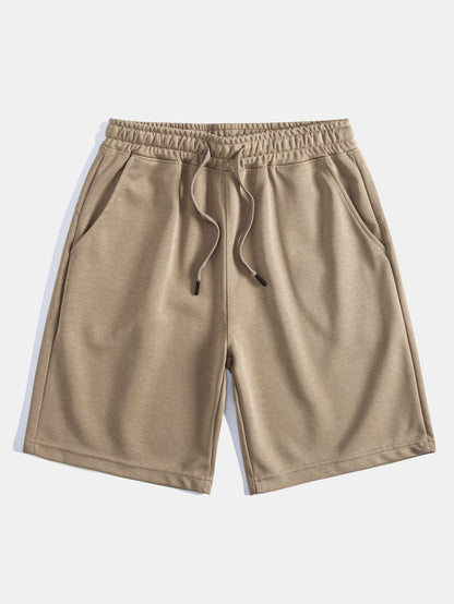 3 Pieces Mid Length Drawstring Shorts