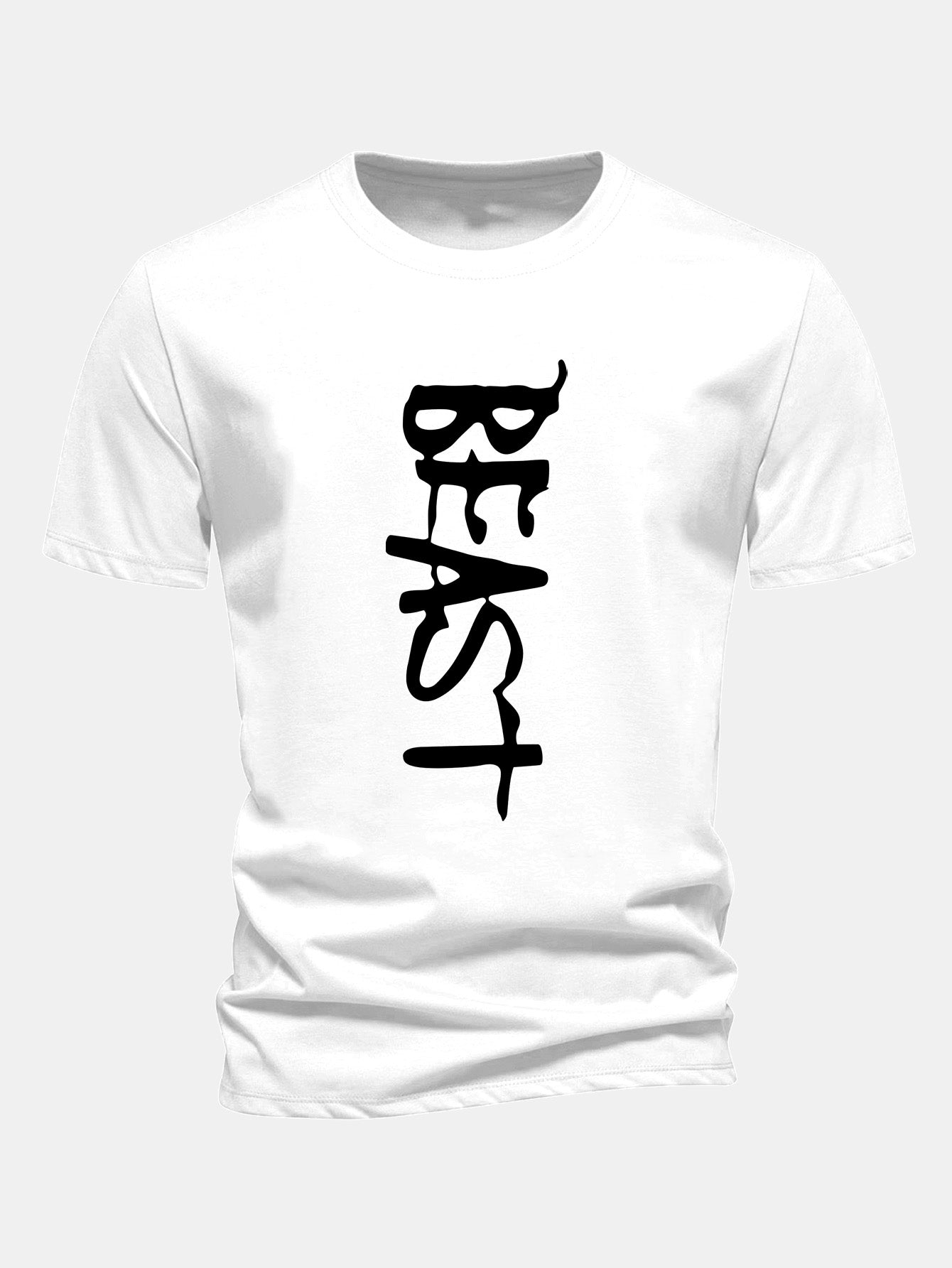 Regular Fit Beast Print Cotton T-Shirt