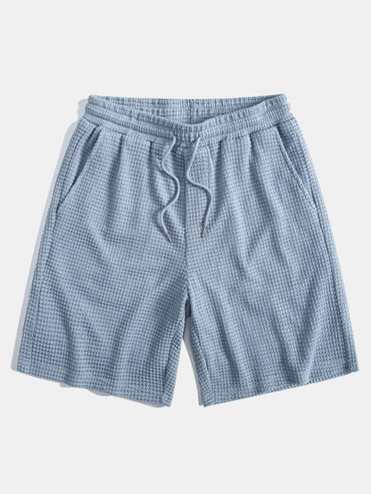 Waffle Textured Shorts