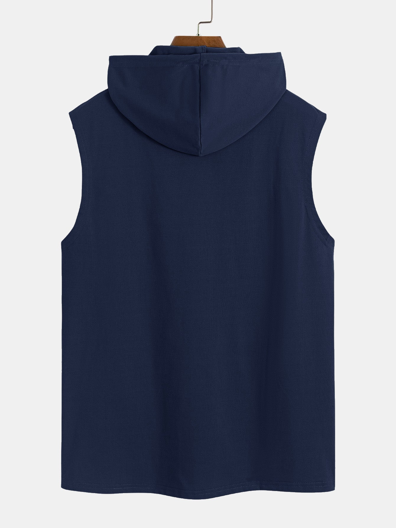 Sleeveless Hooded T-Shirt