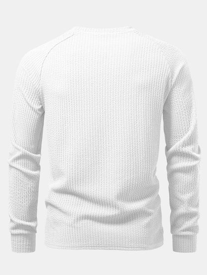 Long Sleeve Ribbed T-Shirt