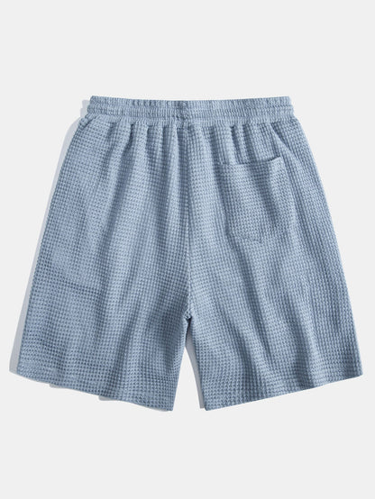 Waffle Textured Shorts