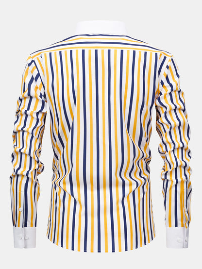 Long Sleeve Stripe Button Up Winchester Shirt