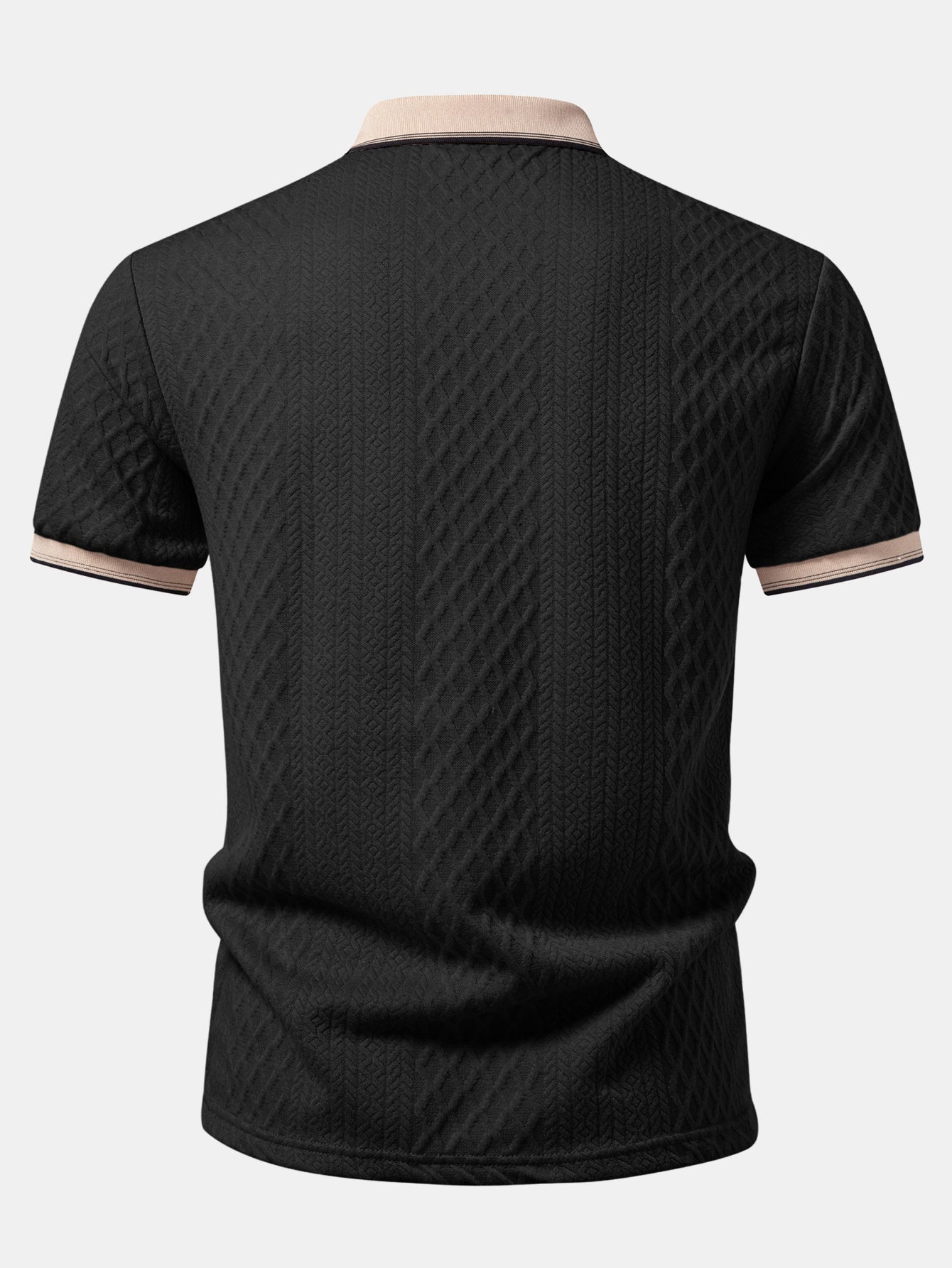 Geometry Jacquard Polo