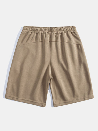 3 Pieces Mid Length Drawstring Shorts