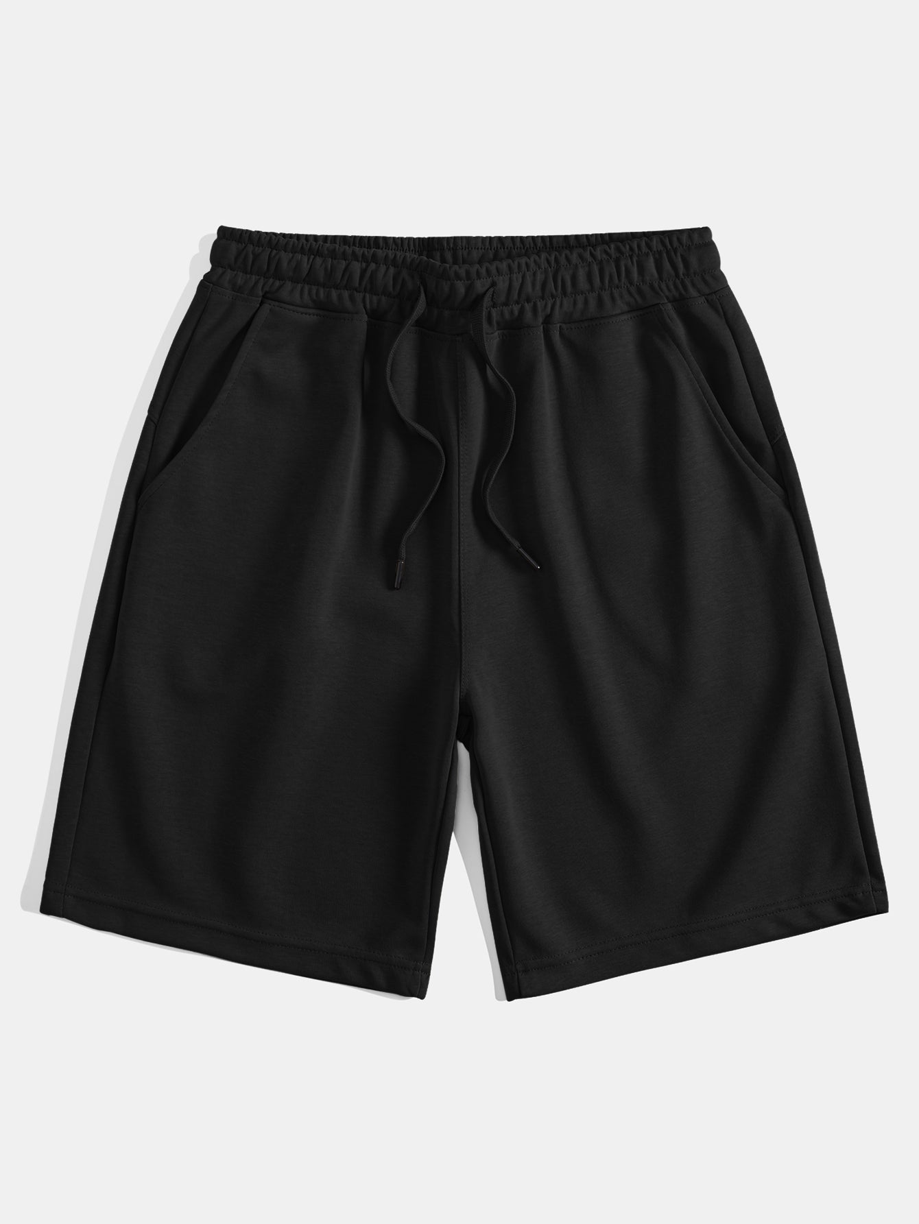 3 Pieces Mid Length Drawstring Shorts