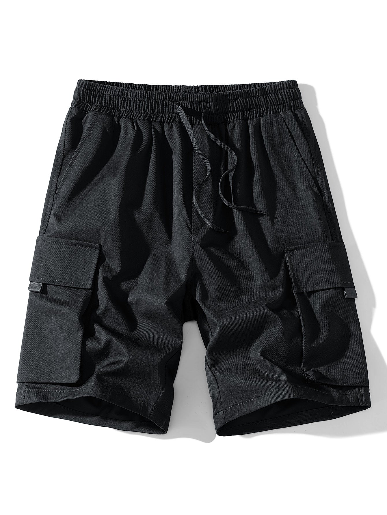 Drawstring Chino Cargo Shorts