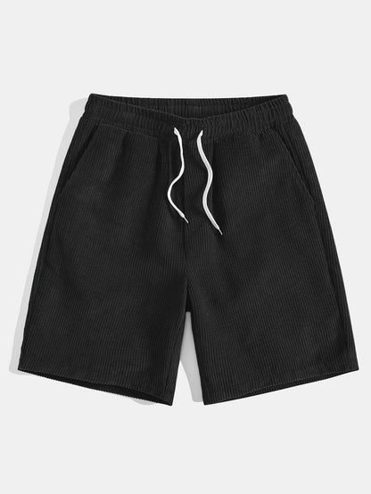 9" Drawstring Corduroy Shorts