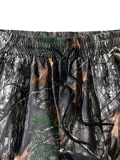 Forest Camouflage Cargo Shorts