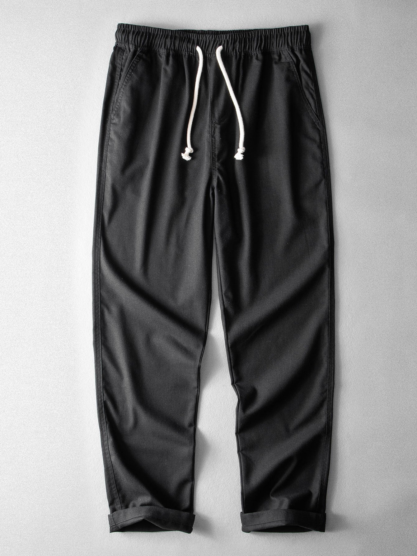 Straight Leg Linen Pants