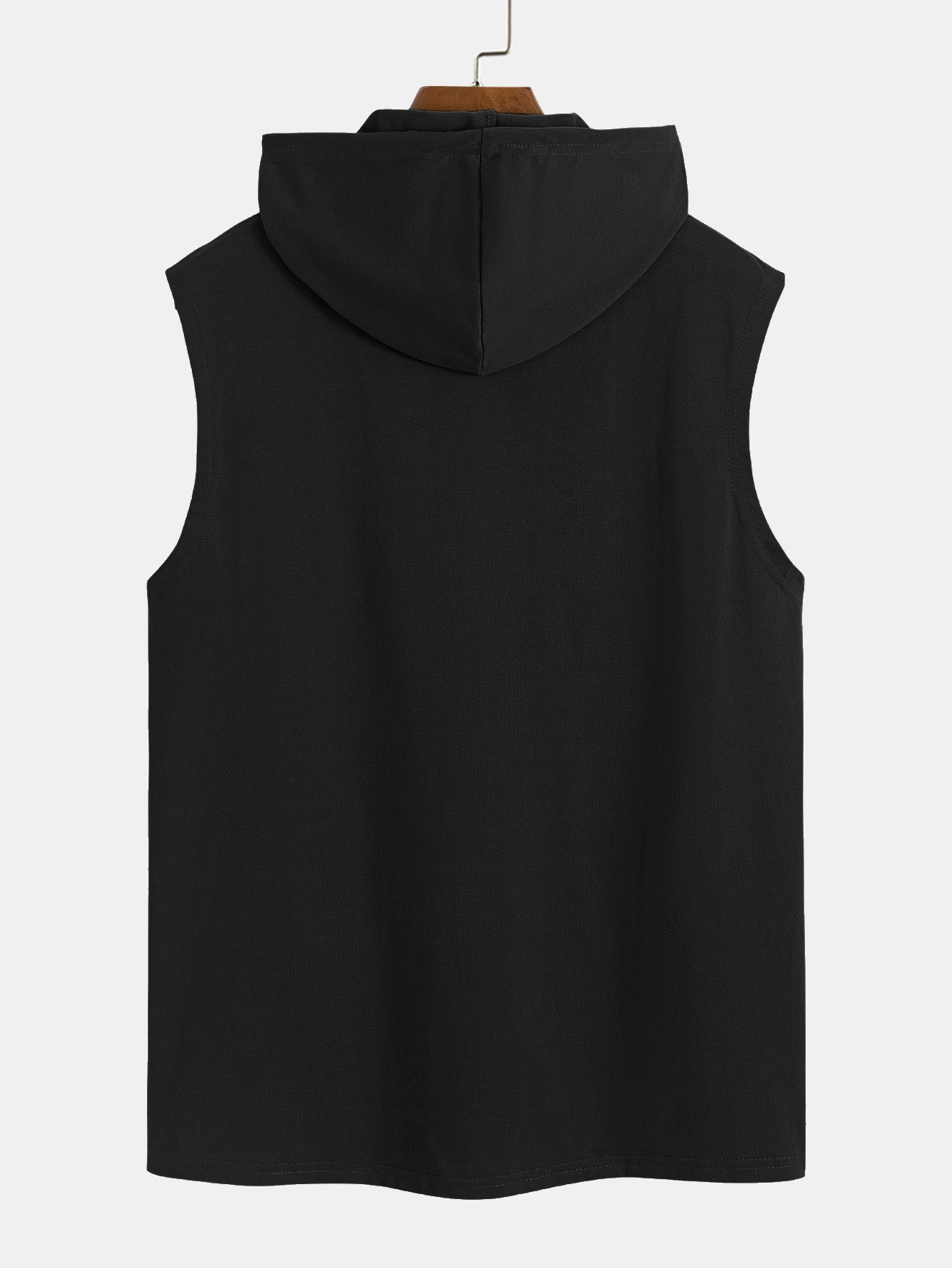 Sleeveless Hooded T-Shirt
