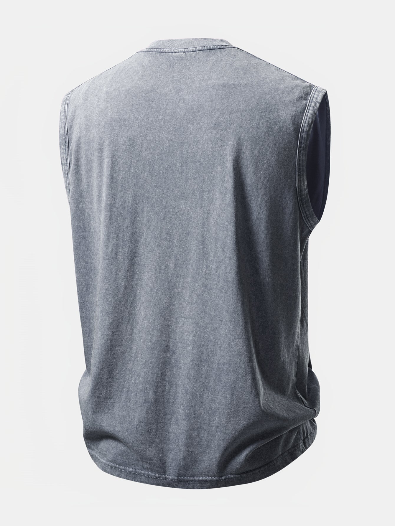 Washed Distressed Tank Top