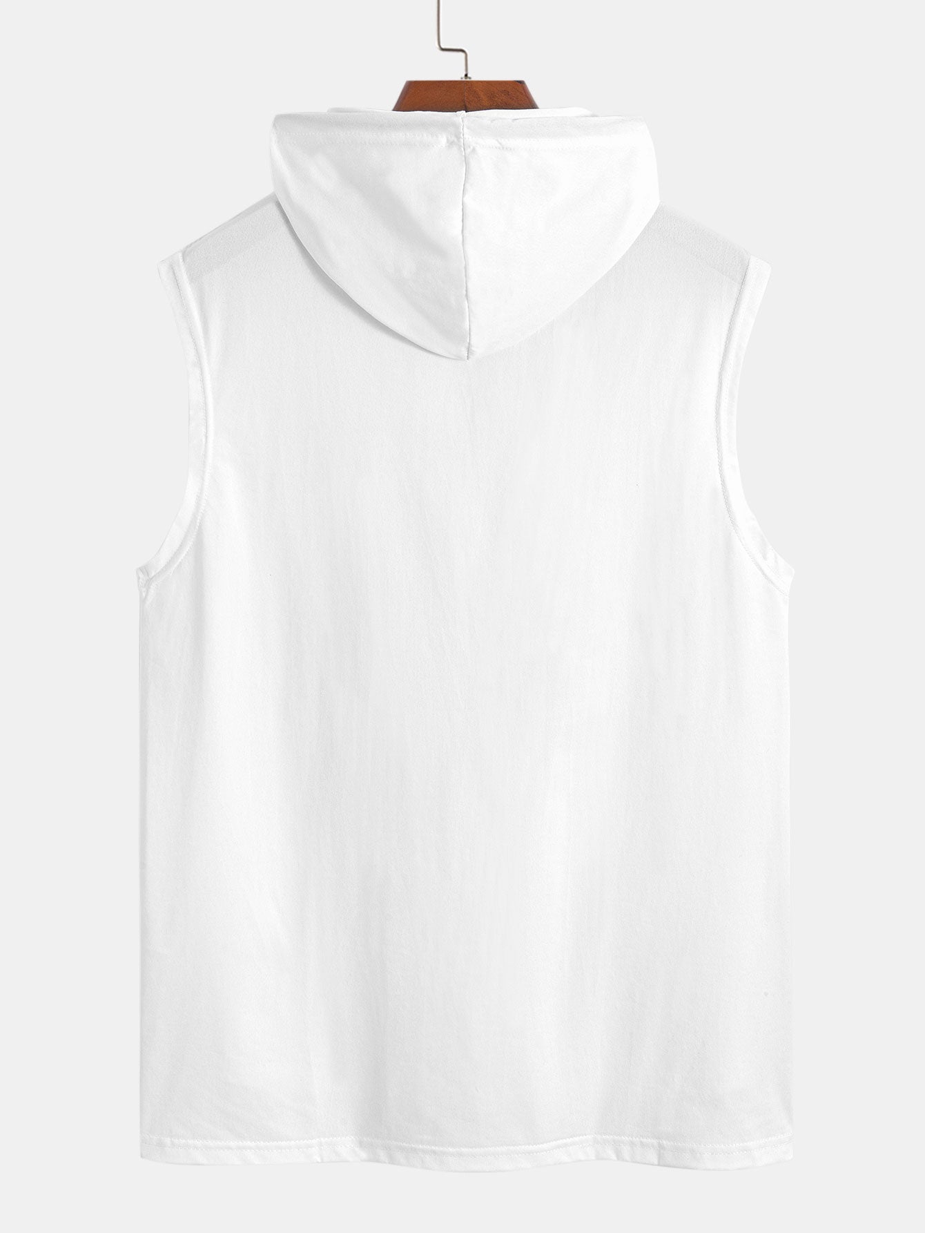 Sleeveless Hooded T-Shirt