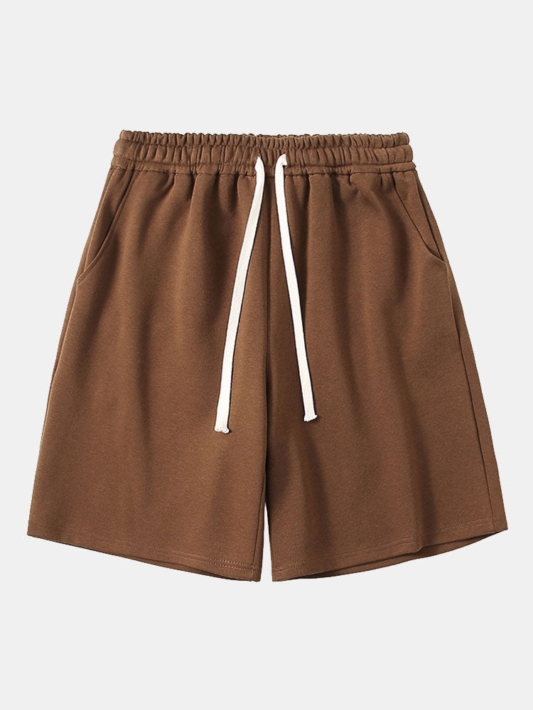 Drawstring Jersey Shorts