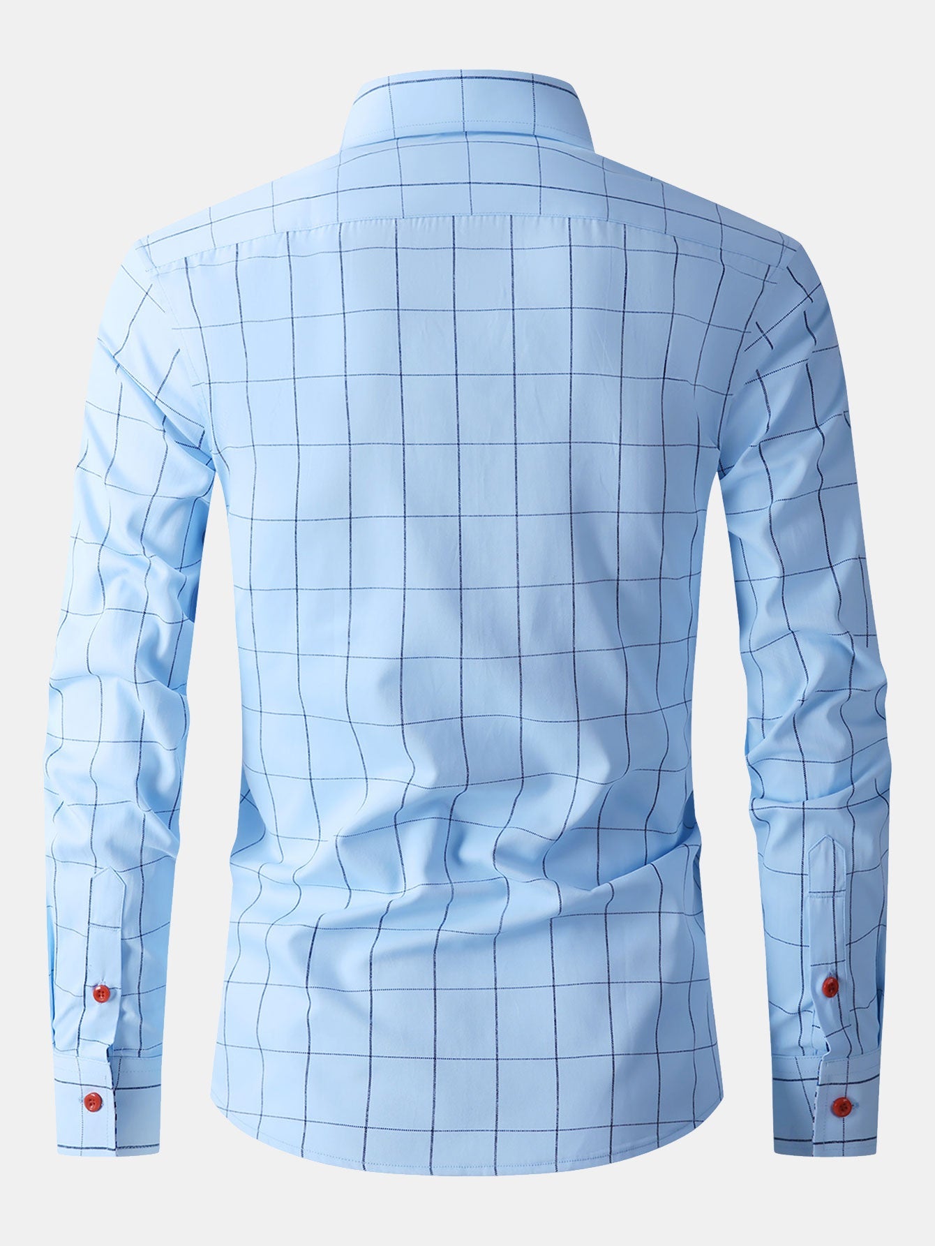Long Sleeve Plaid Button Up Shirt