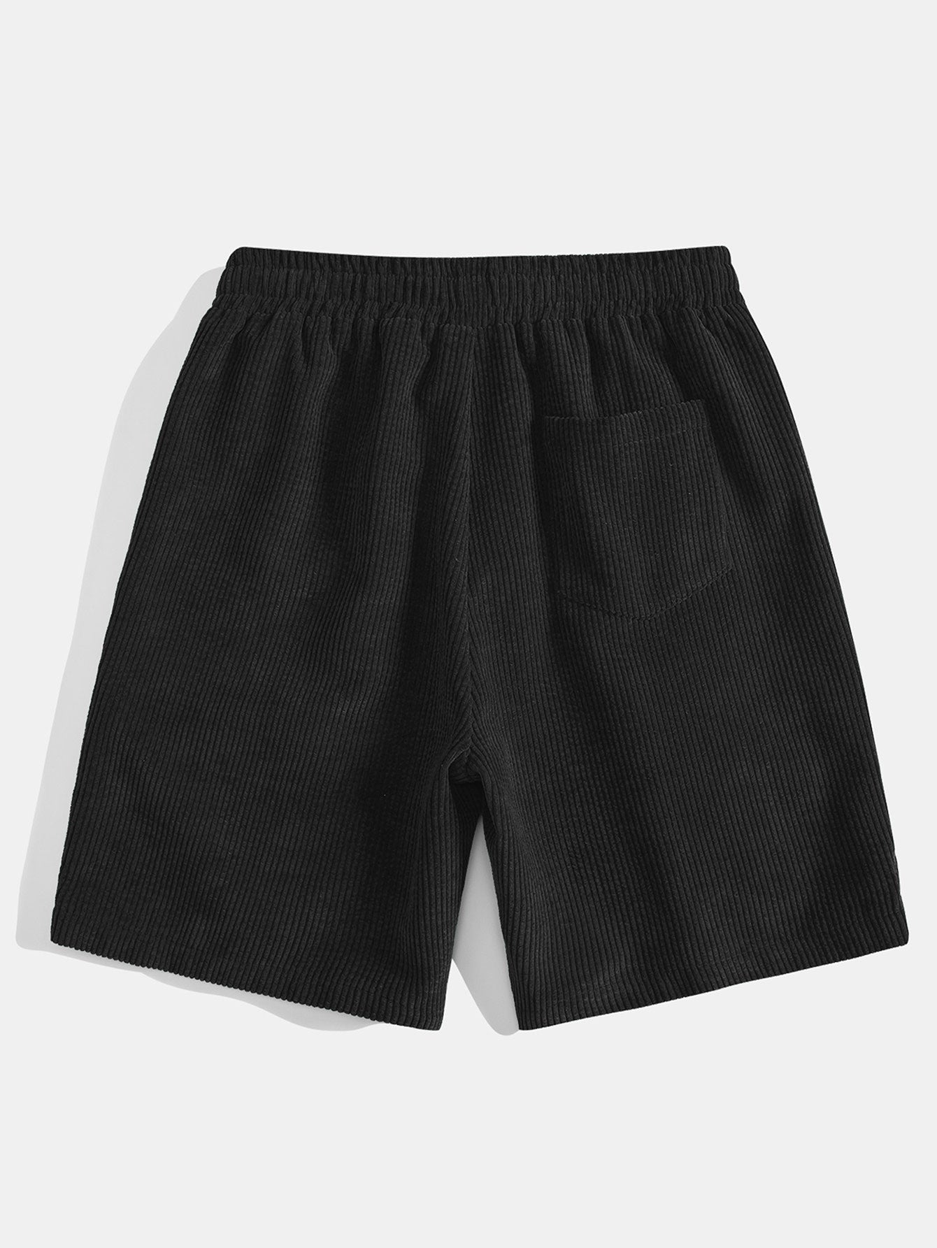 3 Pieces Drawstring Corduroy Shorts