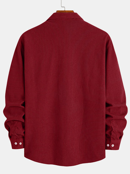 Plush Lined Corduroy Shirt