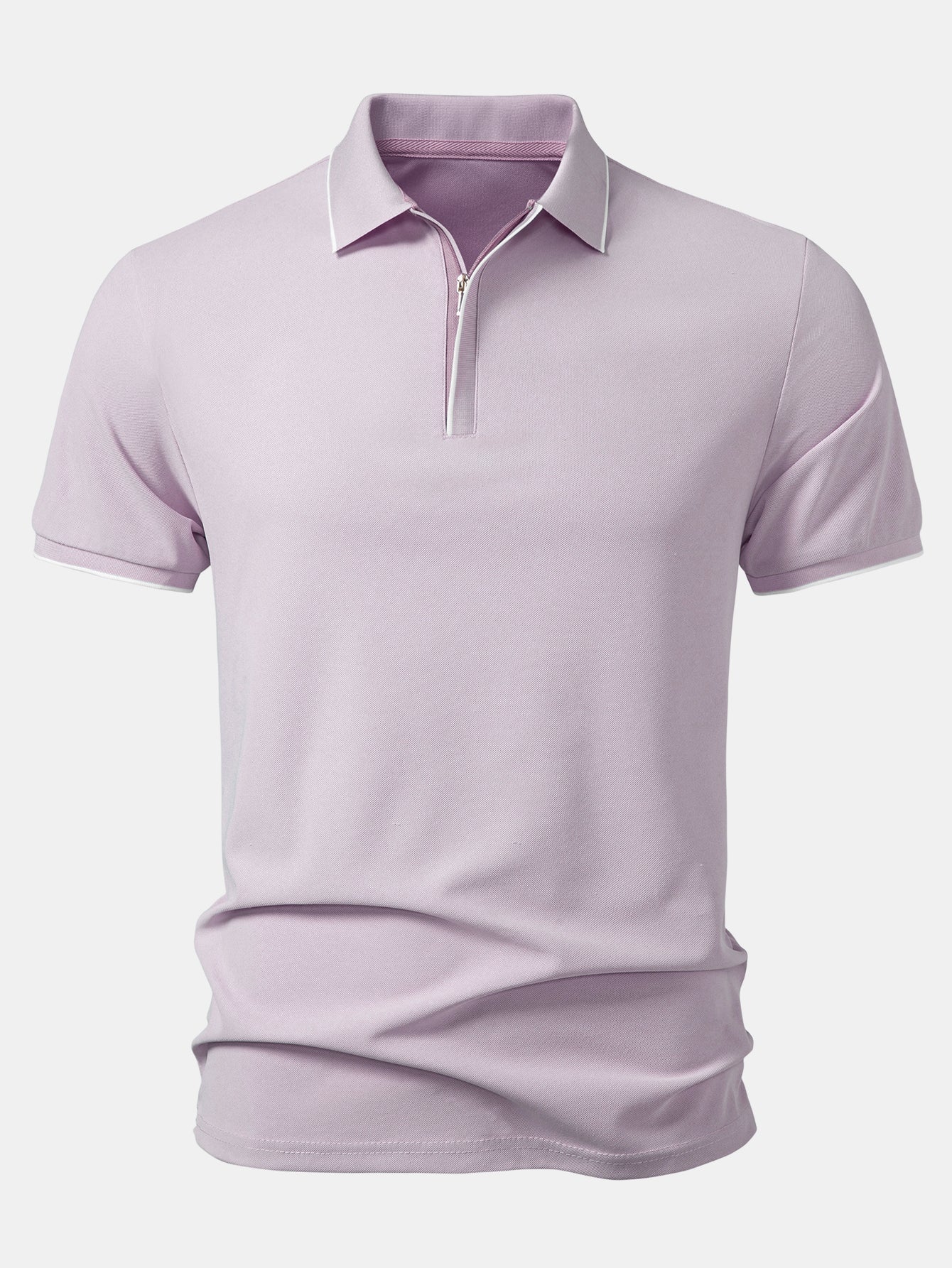 Covered-Zip Polo