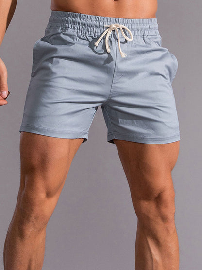 3 Pieces Cotton 3" Drawstring Shorts